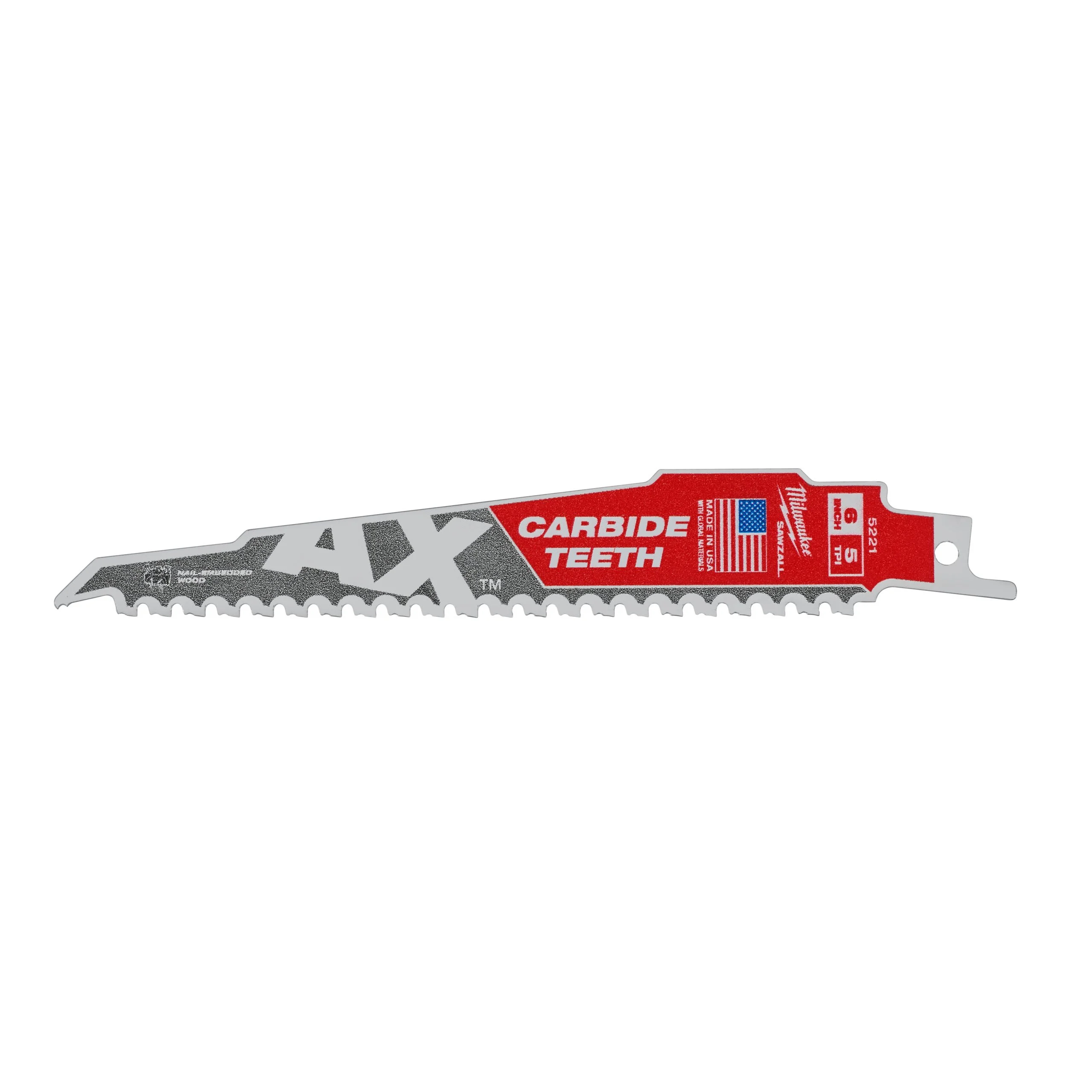Пильное полотно Heavy Duty AX по дереву / металлу (1 шт / 150 мм) Milwaukee 48475221