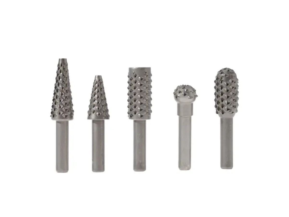 Набор борфрез (шарошек) по дереву, 5 шт KRANZ KR-91-0798