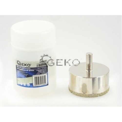 Сверло алмазное трубчатое для керамогранита и греса d60mm GEKO G65060