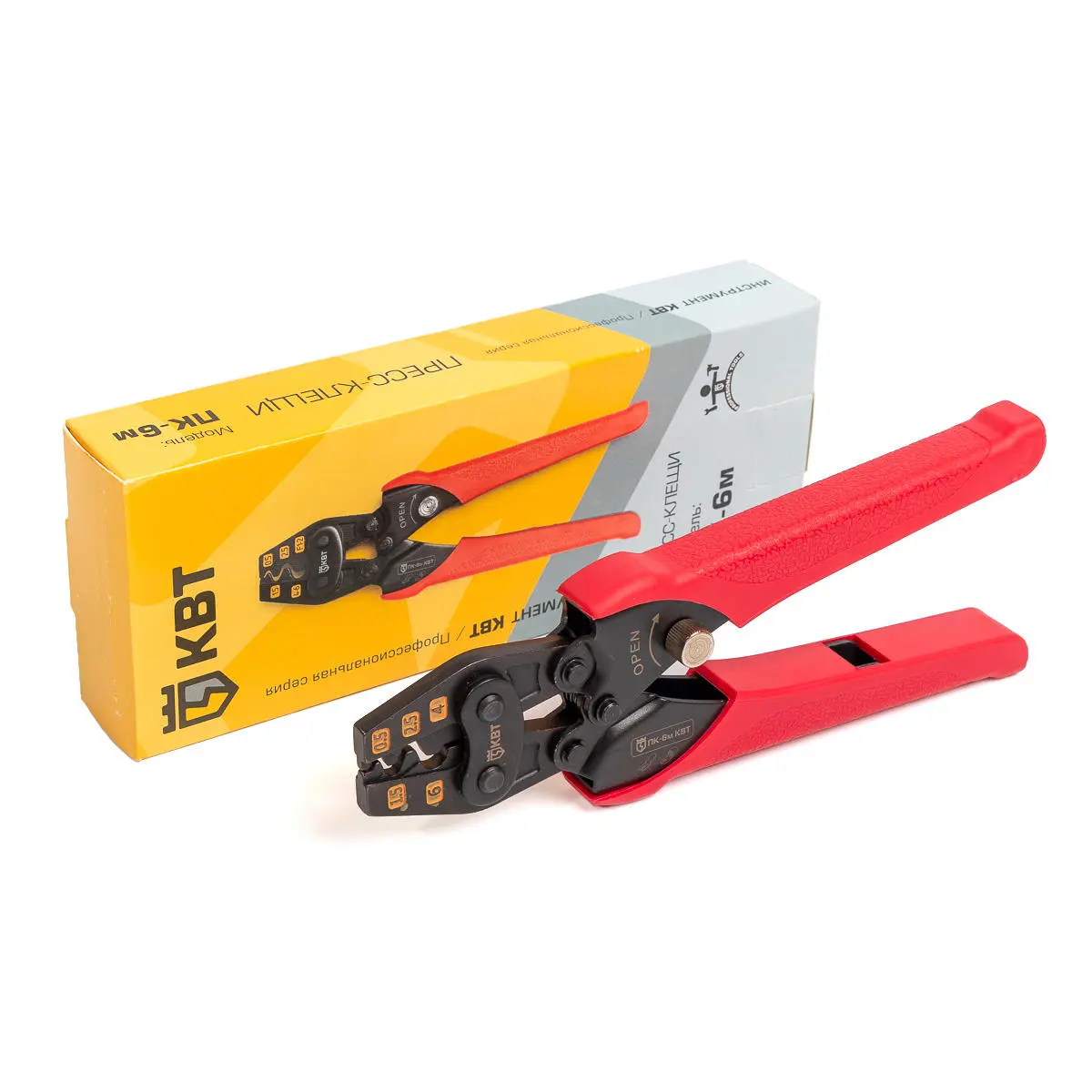 Пресс-клещи ПК-6м серия ПРОФИ ()  КВТ 78865