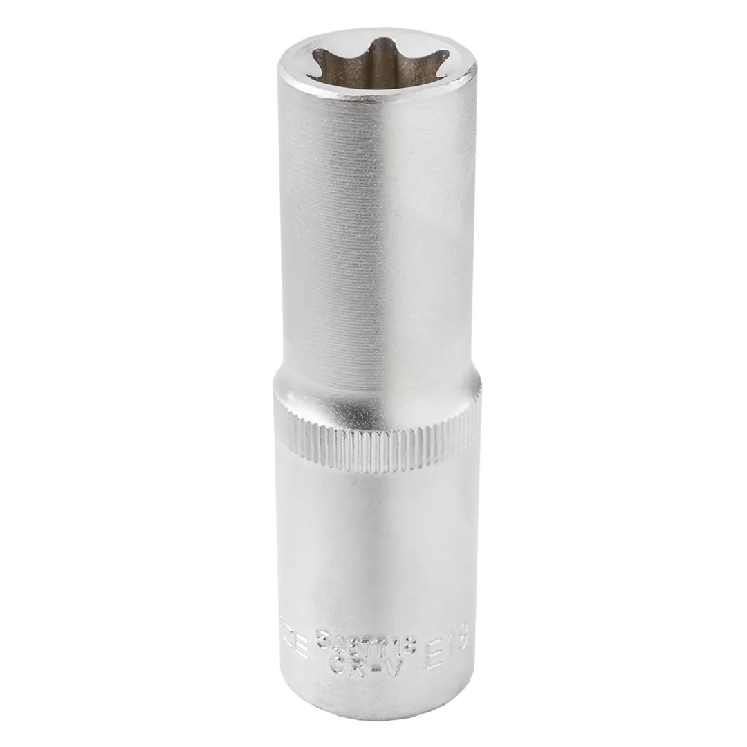 Головка 1/2" Е-профиль глубокая E18 Rock FORCE RF-5467718