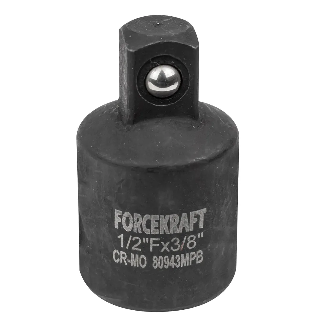 Адаптер-переходник ударный 1/2"(F)х3/8"(M) FORCEKRAFT FK-80943MPB