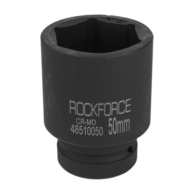 Головка ударная глубокая 1", 50мм (6гр.) Rock FORCE RF-48510050