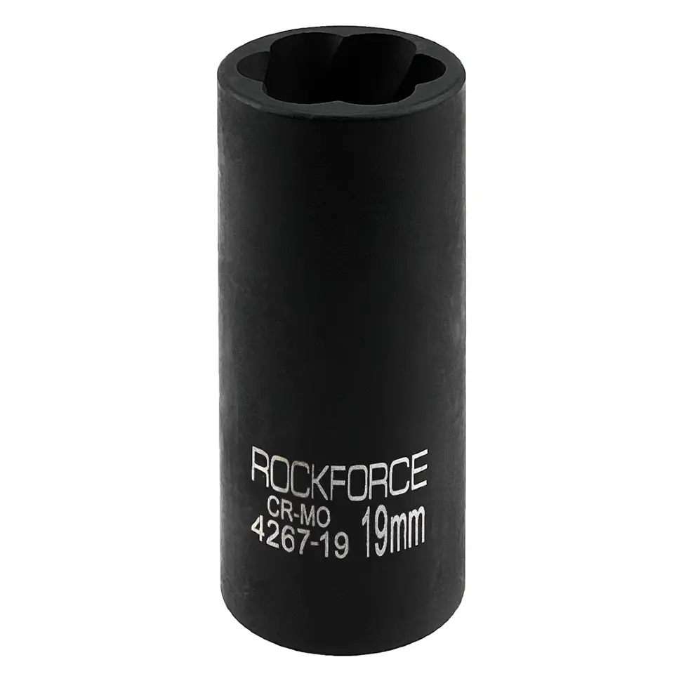 Головка ударная двухсторонняя 1/2", 19мм (6гр.) RockFORCE RF-4267-19