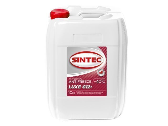 Антифриз Sintec-40 G12 plus Lux (красный) 10кг  SINTEC 614504