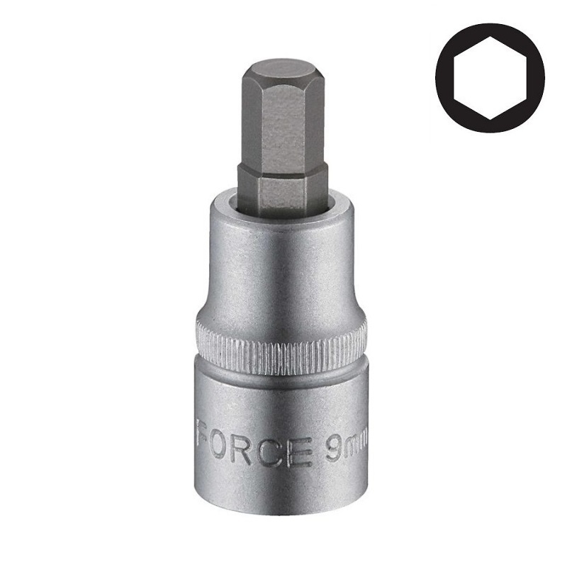 3/8" Бита-насадка 6-ти гранная L=50 3  Force 33405003