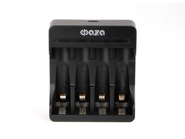 Зарядное USB для 4х Ni-MH аккумуляторов АА, ААА ФАZA  ФАZА 5038929