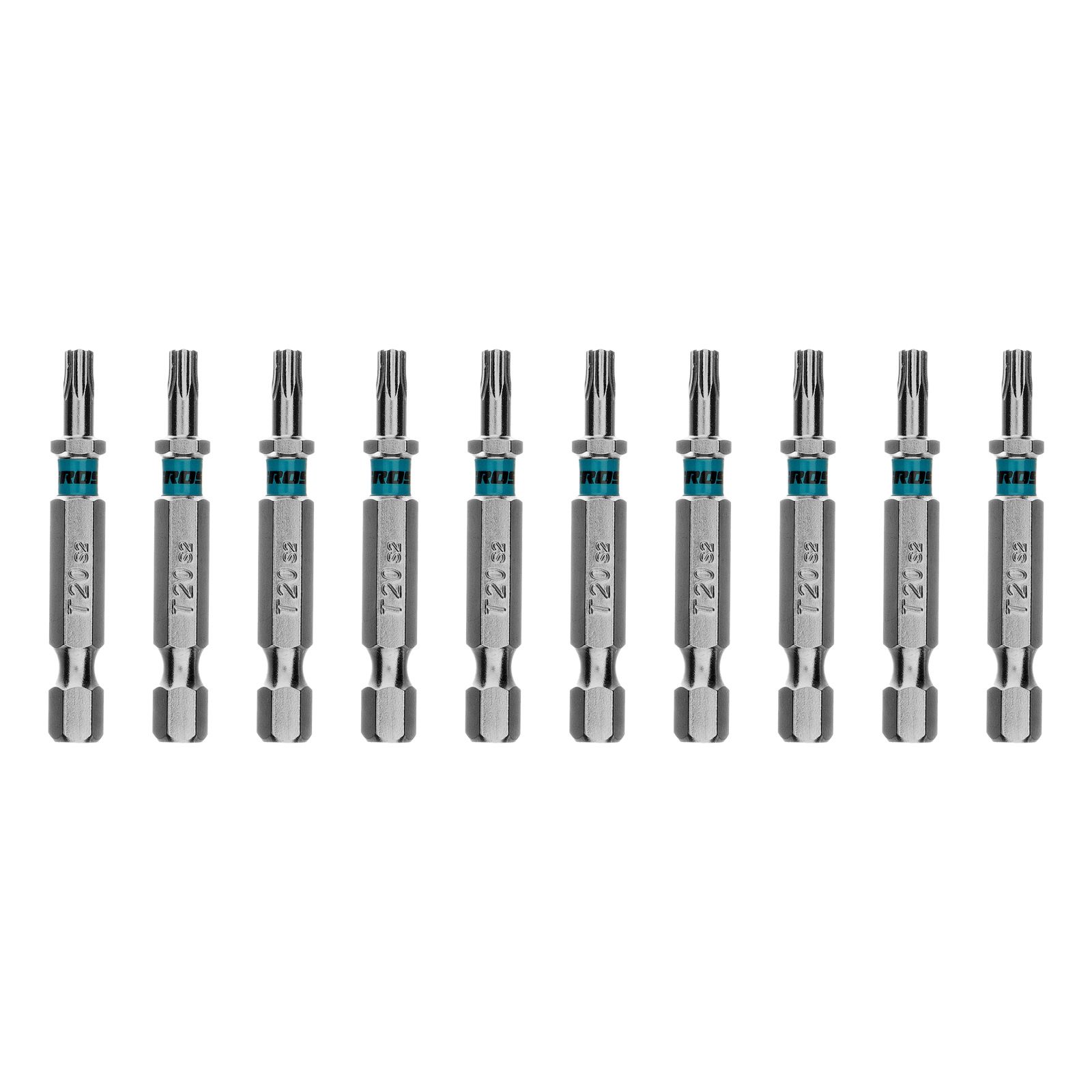 Бита Torx 20х50мм, сталь S2, шестигр., 10 шт. GROSS 114070