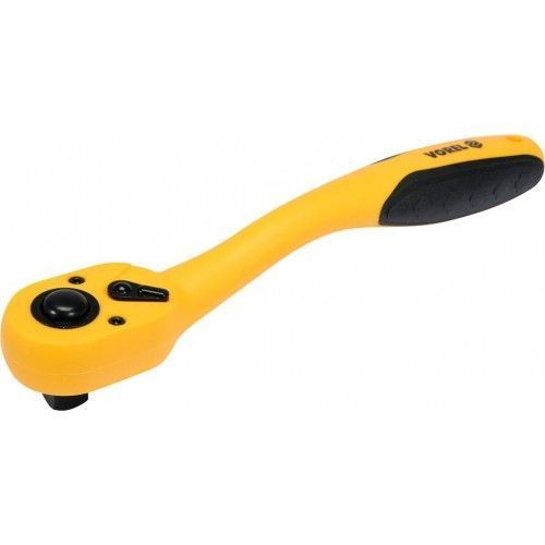 Ключ трещоточный для головок с пластковым покрытием  1/4" VOREL 53575