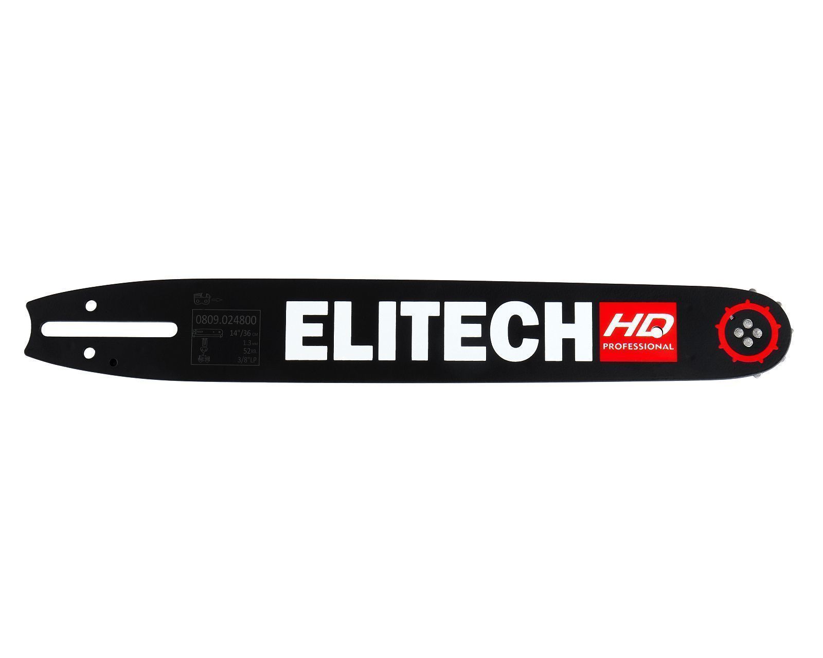 Аксессуар__Шина пильная 36 см (3/8" / 1,3 мм / 52 зв) (0809.024800) ELITECH 209354
