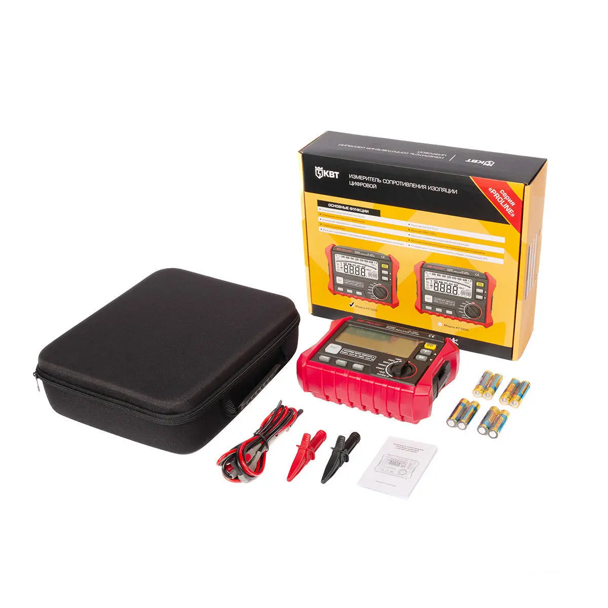 Мегаомметр цифровой KT 5203 серия PROLINE ()  КВТ 89638