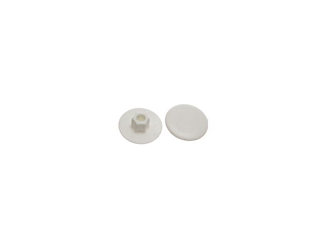 Заглушка для конфирмата, декоративная белая, 50 шт,  STARFIX SMZ1-94527-50