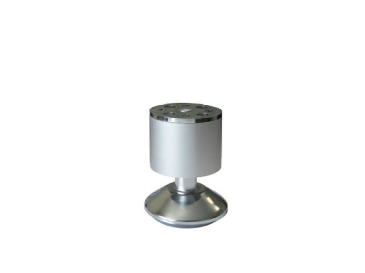 Опора мебельная круглая d50 79-86 mm, алюмин.  STARFIX SMF-5968