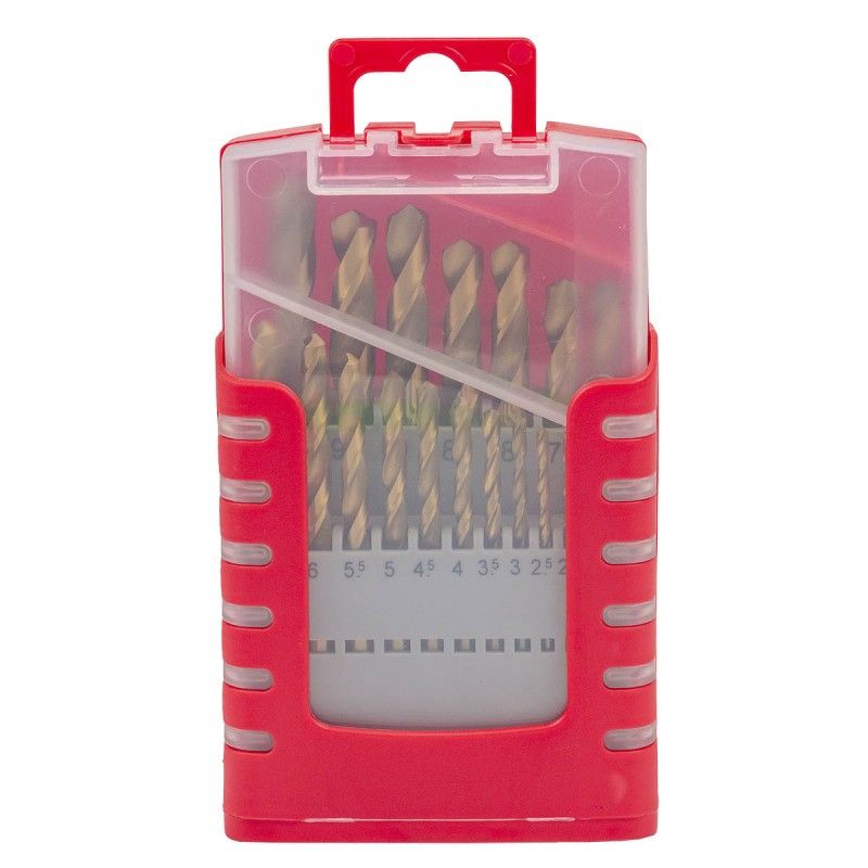 Сверла по металлу, набор 19пр. (1-10мм) FORCEKRAFT FK-924U19 Сверла по металлу, набор 19пр. (1-10мм) FORCEKRAFT FK-924U19