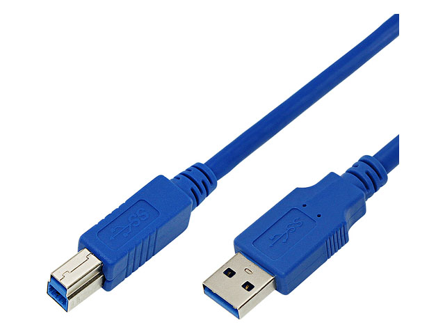 Шнур USB-B 3.0 штекер - USB-A 3.0 гнездо, длина 5 метров (PE пакет),  ...REXANT 18-1607