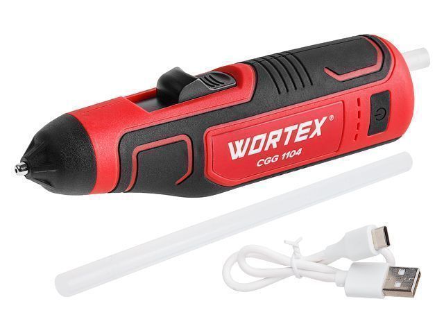 Аккумуляторный клеевой пистолет 7мм, CGG 1104 в кор. WORTEX 1334530