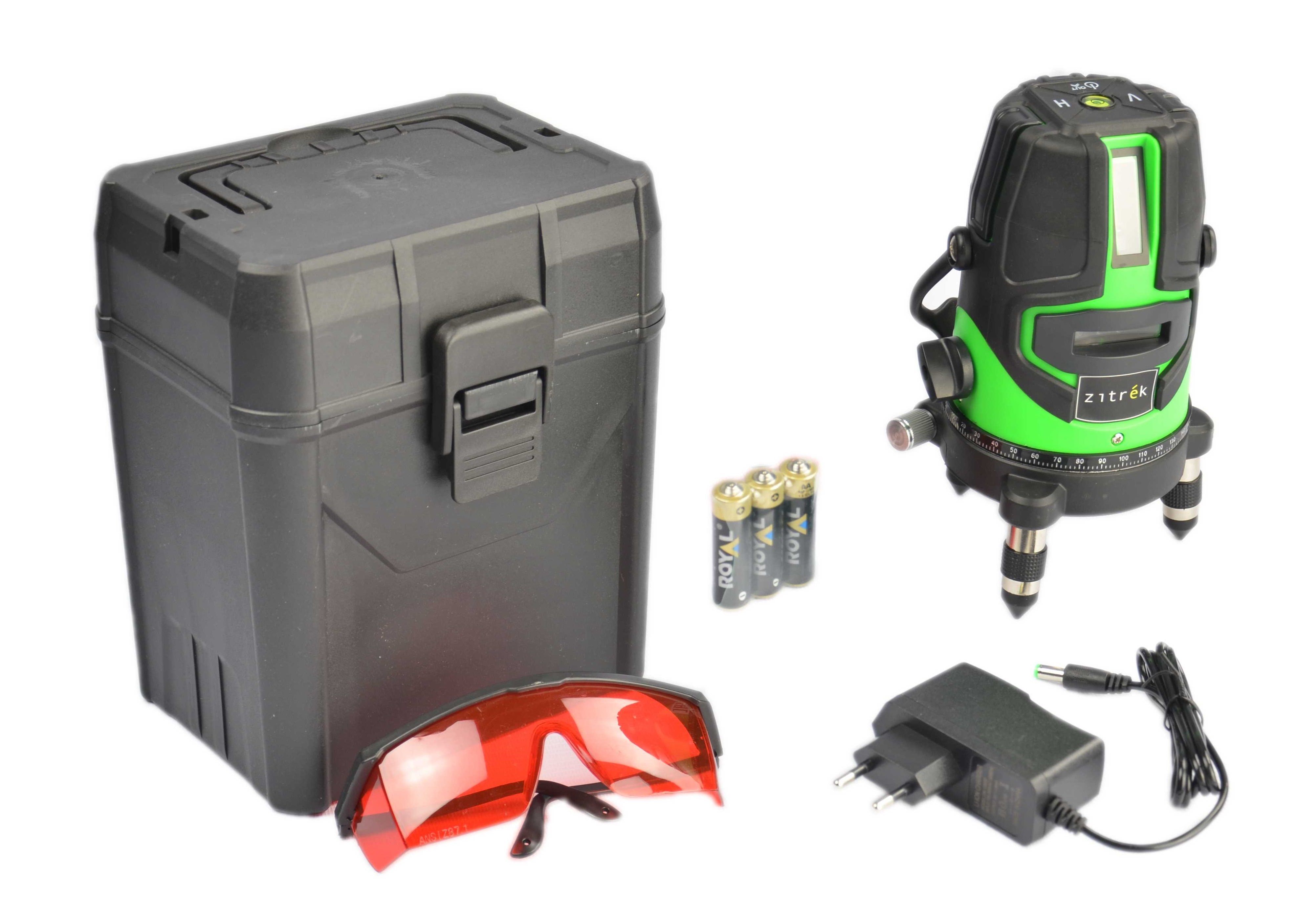 Уровень лазерный  LL1V1H красный лучZitrek 065-0177