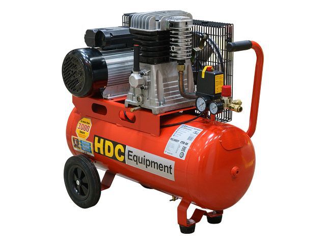 Компрессор 50 л, 2.2 кВт, 220 В,  HDC HD-A051