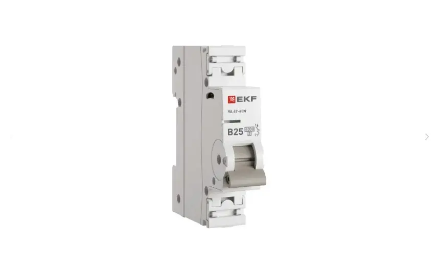 Авт. выкл. 1P 25А (B) 6кА ВА 47-63N PROxima EKF M636125B