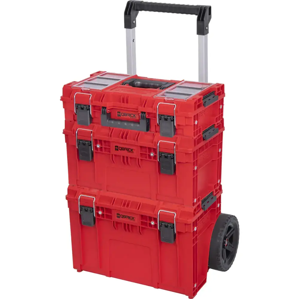 Набор ящиков для инструментов  System PRIME SET 1 Red Ultra HD (красный)  ...QBRICK Z257974PG001