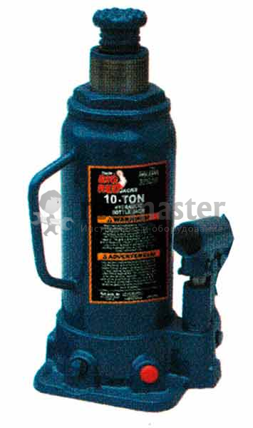Домкрат бутылочный 2т (h181-395 mm) с клапаном Torin T90204