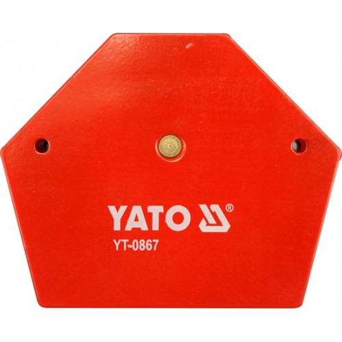 Струбцина магнитная для сварки  64х95х14mm (11.5кг)  YATO YT-0866