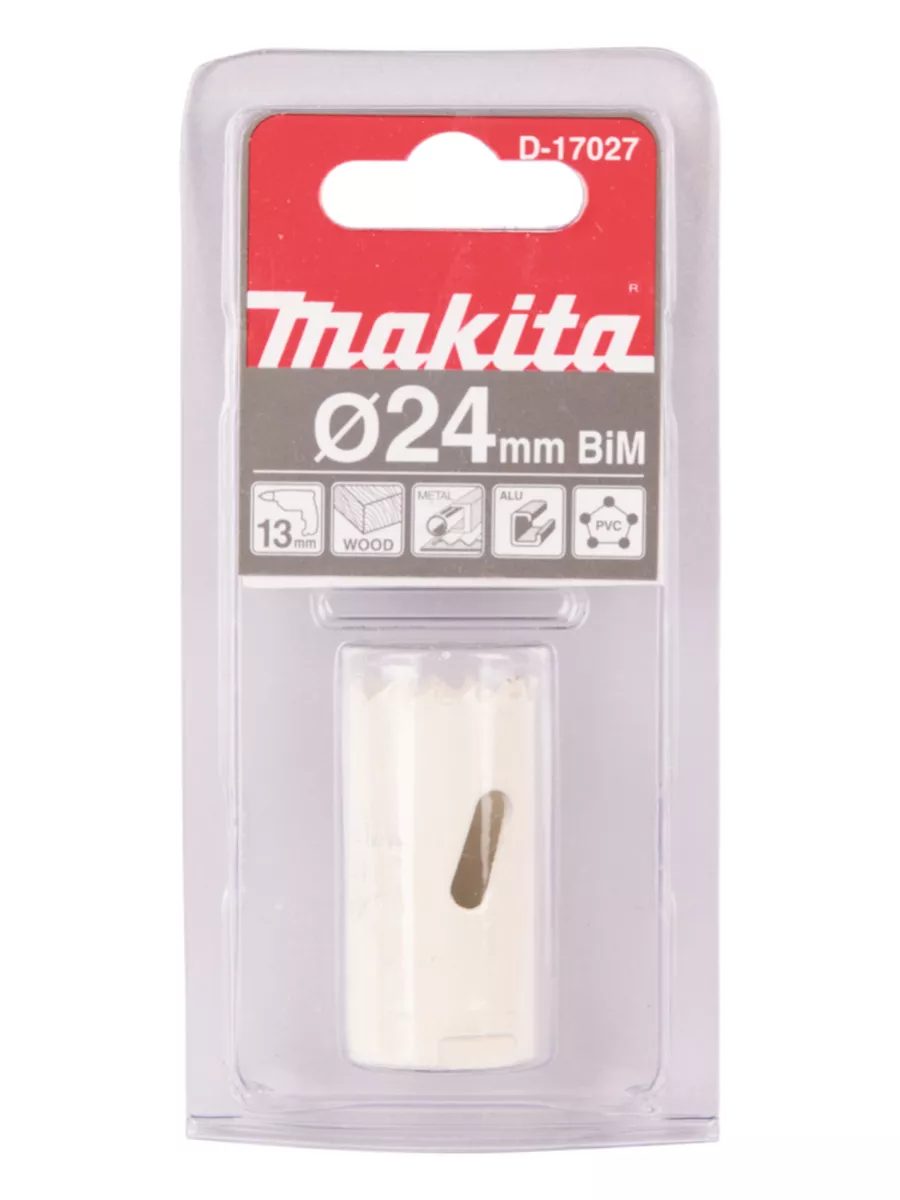 Коронка биметаллическая  BI-M 24мм  MAKITA D-17027