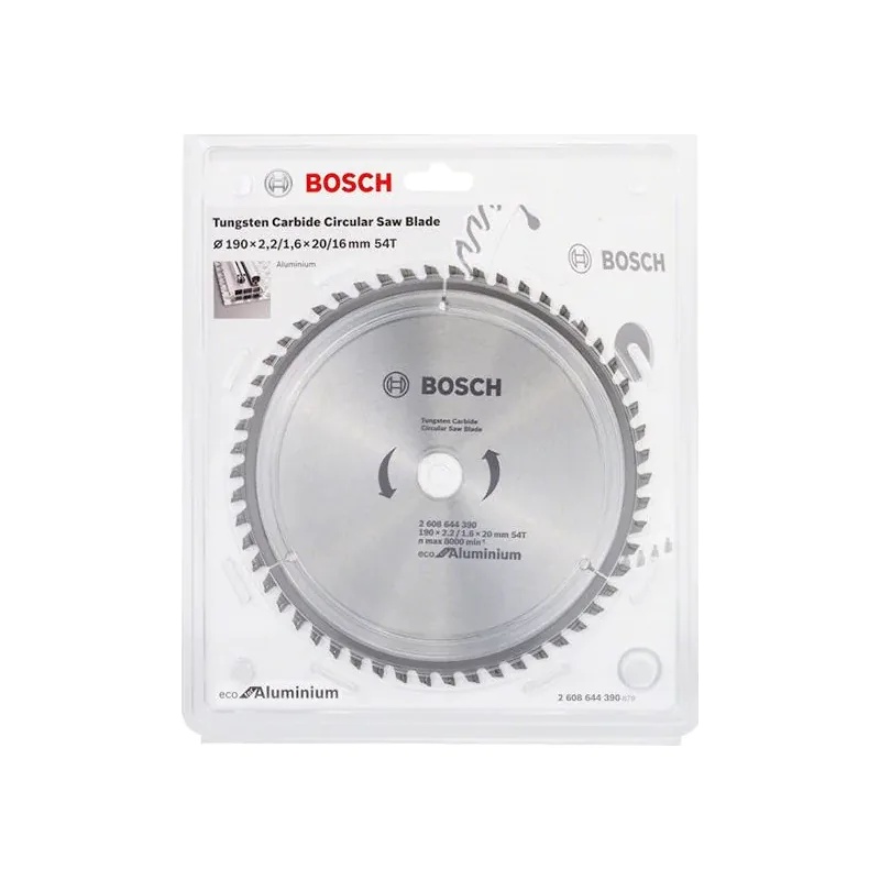 Пильный диск 190х2,2х20/16 мм Z54 ECO for Aluminium BOSCH 2.608.644.390
