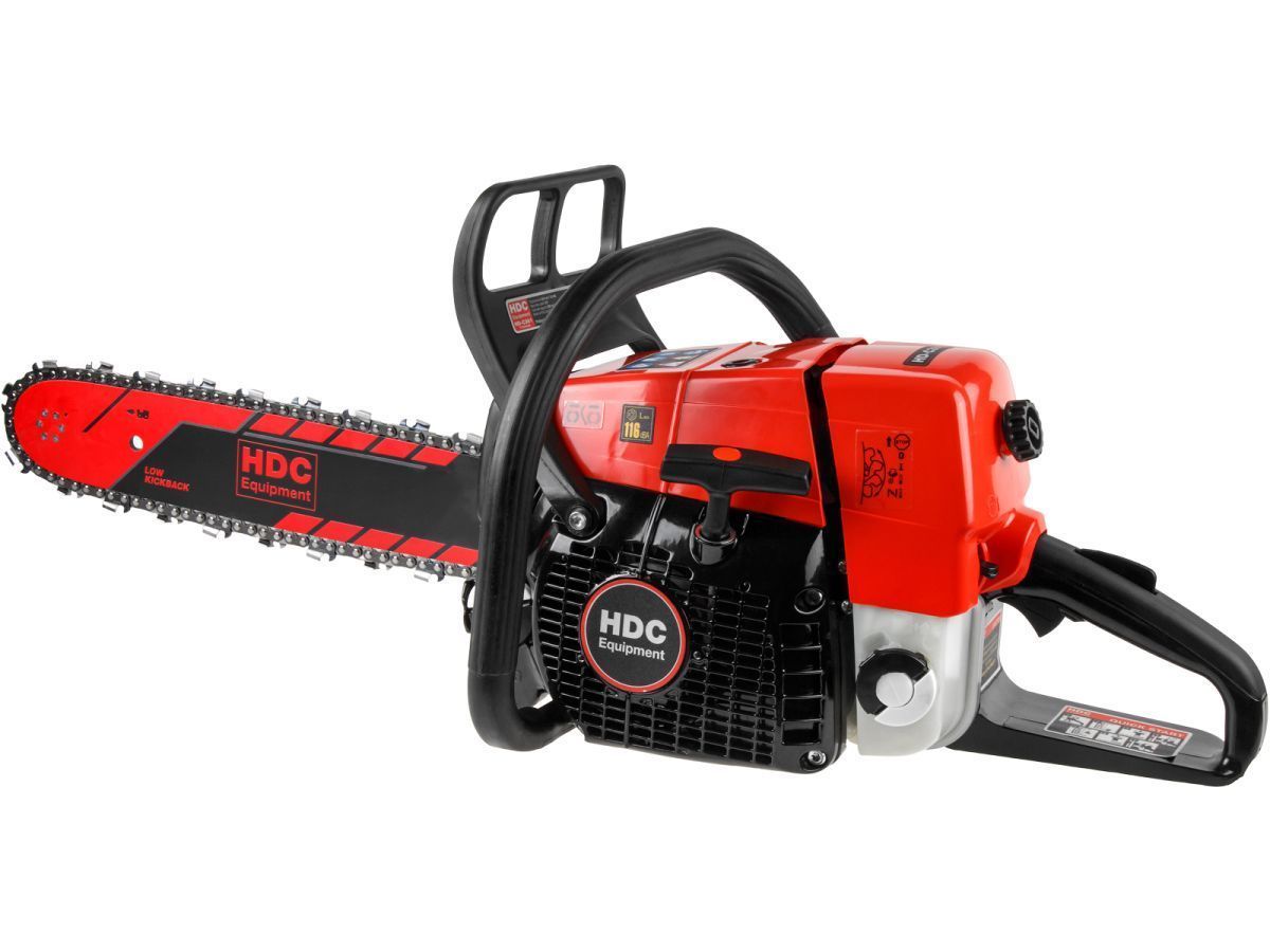 Бензопила HDC HD-C361 шина 40 см (16"), 3/8", 1.6 мм, 60 зв. (3.4 кВт, 4.6 л.с., 59 см3, вес 6,7 кг) HDC Equipment HD6210-6