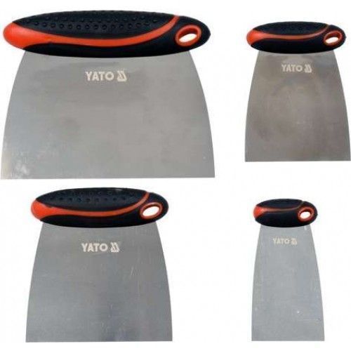 Шпатели тип "Японский" нерж. 50-120мм (набор 4шт) YATO YT-52790