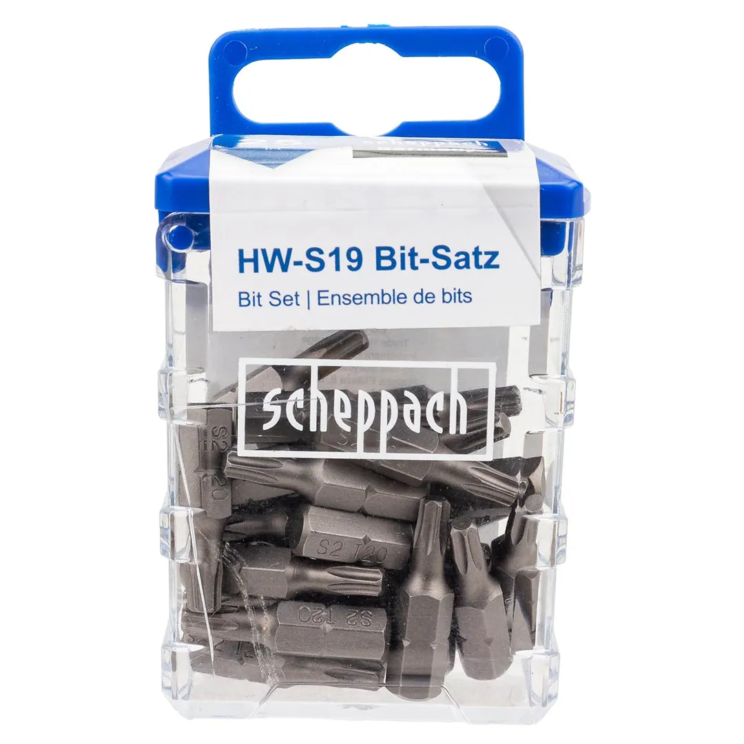 Бита T20 1/4"х25мм (25шт./комп.)  Scheppach Sch-HW-S19