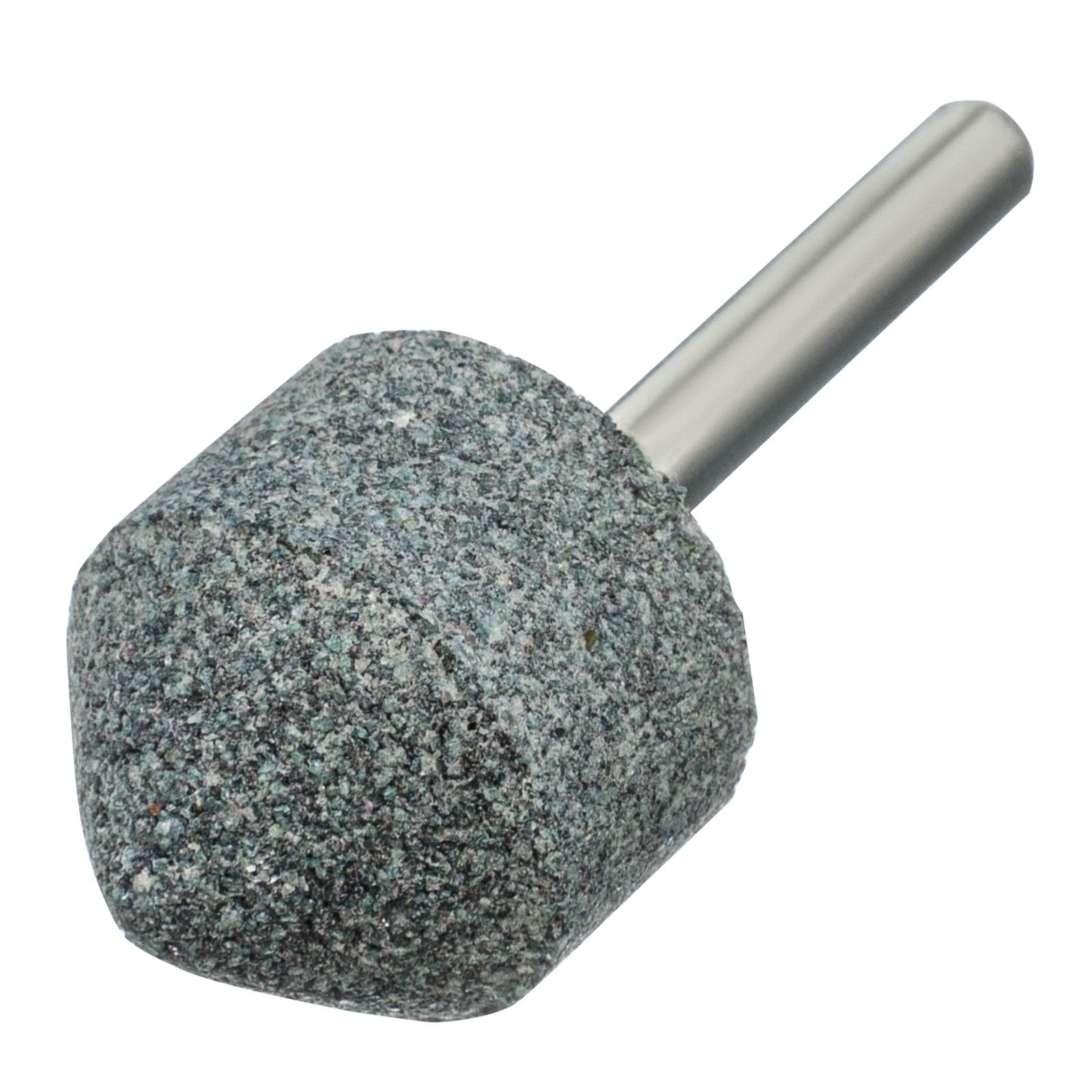 Шарошка абразивная, конус, для дрели, 25 x 25 mm, хвостовик d6 mm, 63С DENZEL 76021