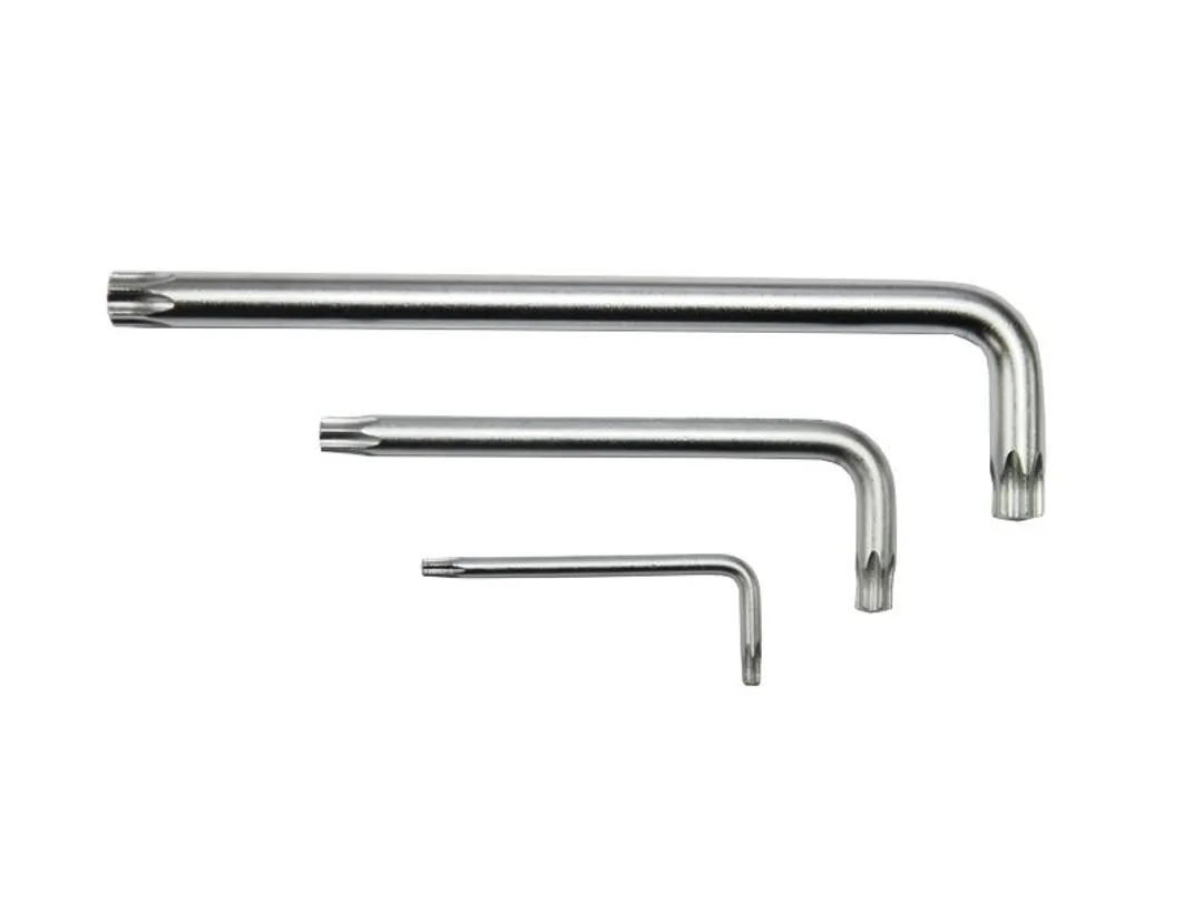 Ключ Г-образный TORX длинный с отверстием T20H RockFORCE RF-76720L