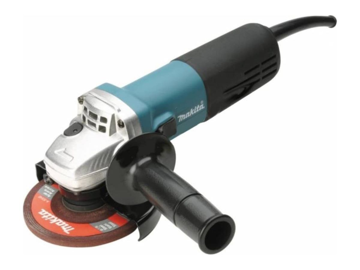 Одноручная углошлифмашина 9557 HNRK в кейсе (840 Вт, диск 115х22 мм, плавный пуск) MAKITA 9557HNRK