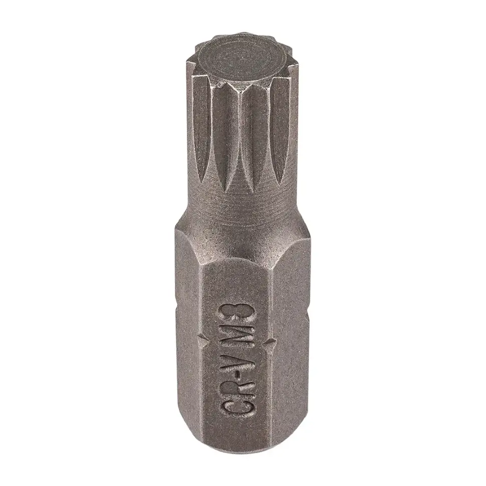 Бита SPLINE 12-гранная M8х30ммL RockFORCE Rock FORCE RF-1583008