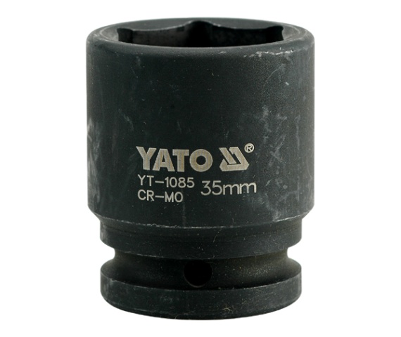 Головка торцевая ударная 3/4" 6гр. 35mm L56mm CrMo  YATO YT-1085