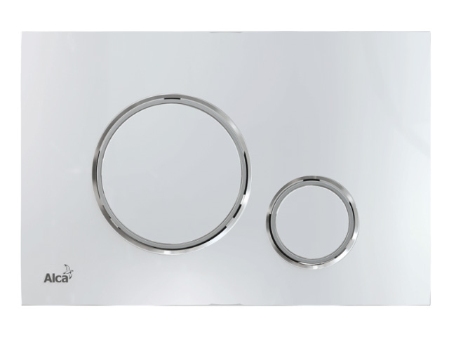 Кнопка для инсталляции (хром-глянец) Alcaplast M771