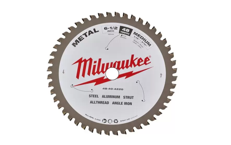 Диск пильный 165x5/8"x1.6 мм Z48 (металл) MILWAUKEE Milwaukee 48404220