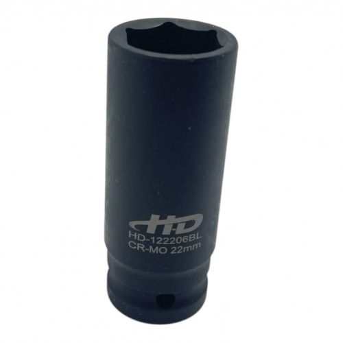 Головка торцевая ударная 1/2" 6гр. 22мм L78мм CrMo H-D HD-122206BL