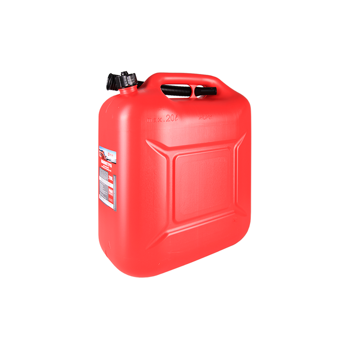 Канистра красная для топлива в комплекте с крышкой и лейкой 3ton PROFI (20л)...3TON 55299