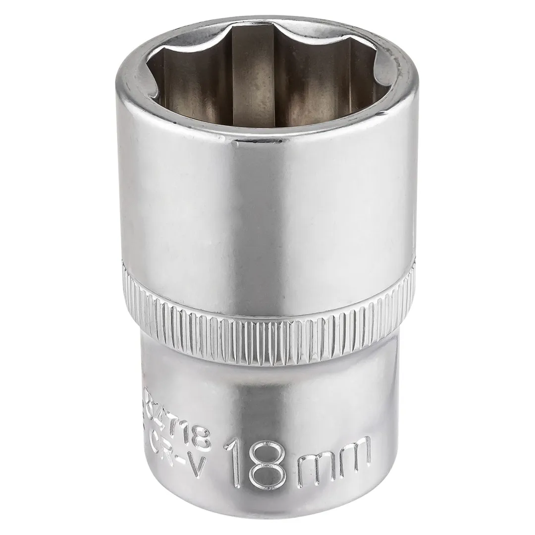 Головка 18мм (сорв.гр), 1/2'' RockFORCE RF-54718