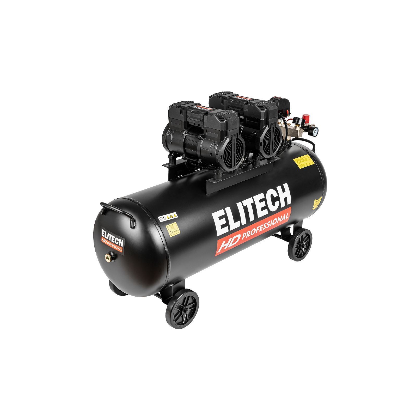 Компрессор ACF 500-100S безмасляный (2,9 кВт / 100 л / 500 л/мин) ELITECH HD 213684