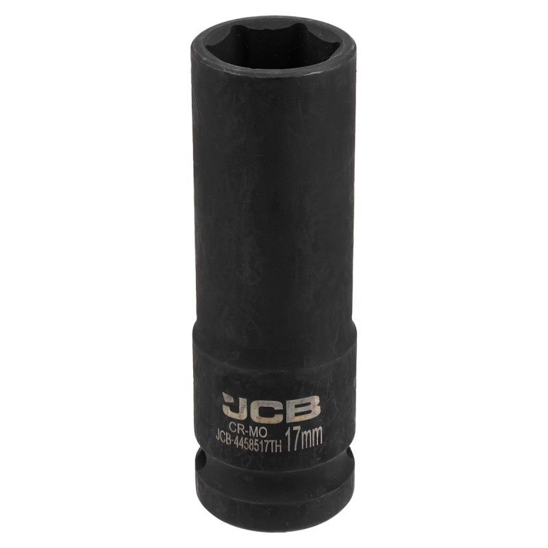 Головка ударная глубокая тонкостенная 1/2", 17мм (6гр.)  JCB JCB-4458517TH