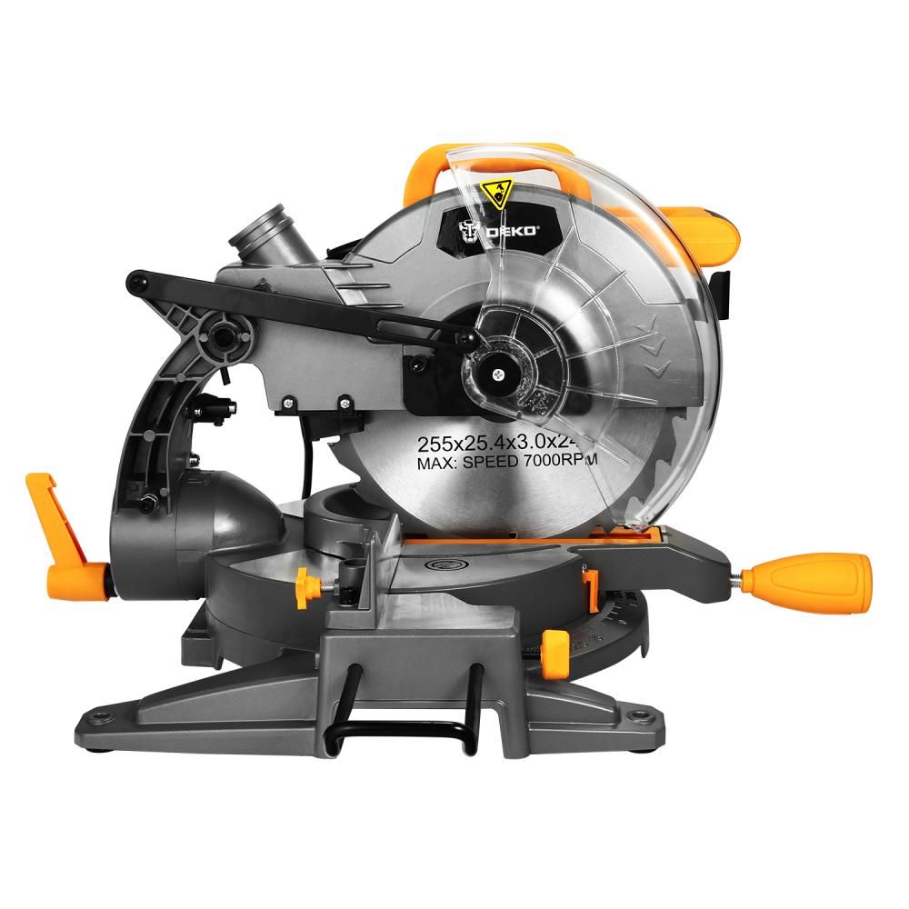 Пила торцовочная, 2000Вт, 255х25.4мм, DEKO DKMS2000-255 Laser