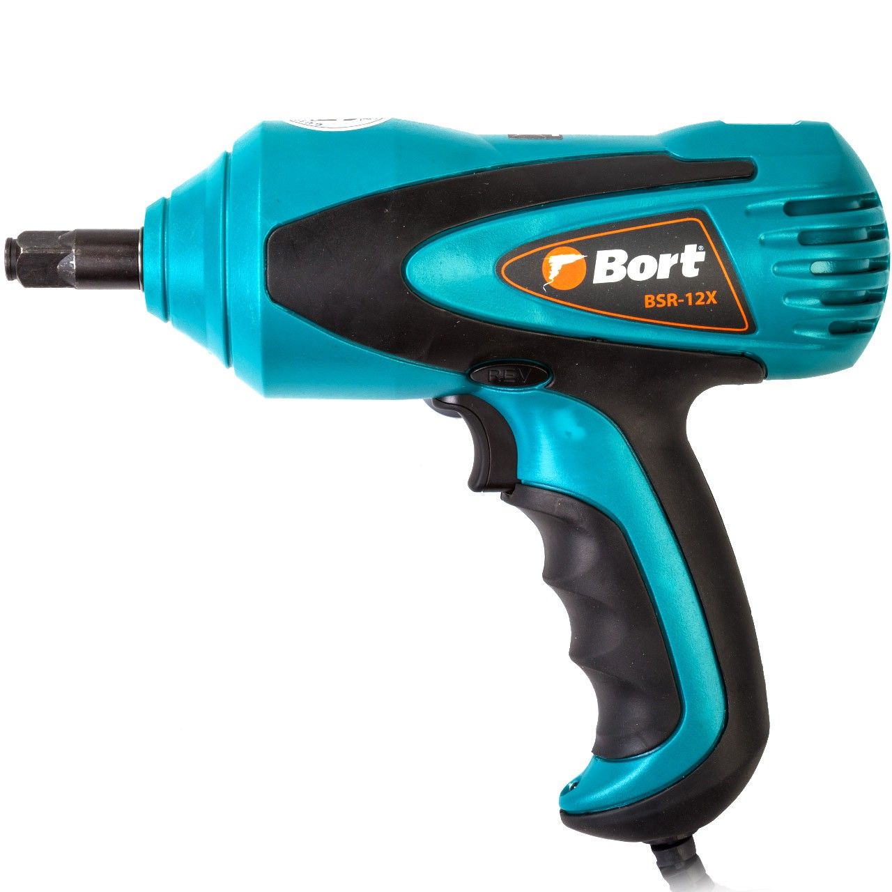 Гайковерт проводной автомобильный 12В, 380Нм, 3400об/мин, Bort BSR-12X