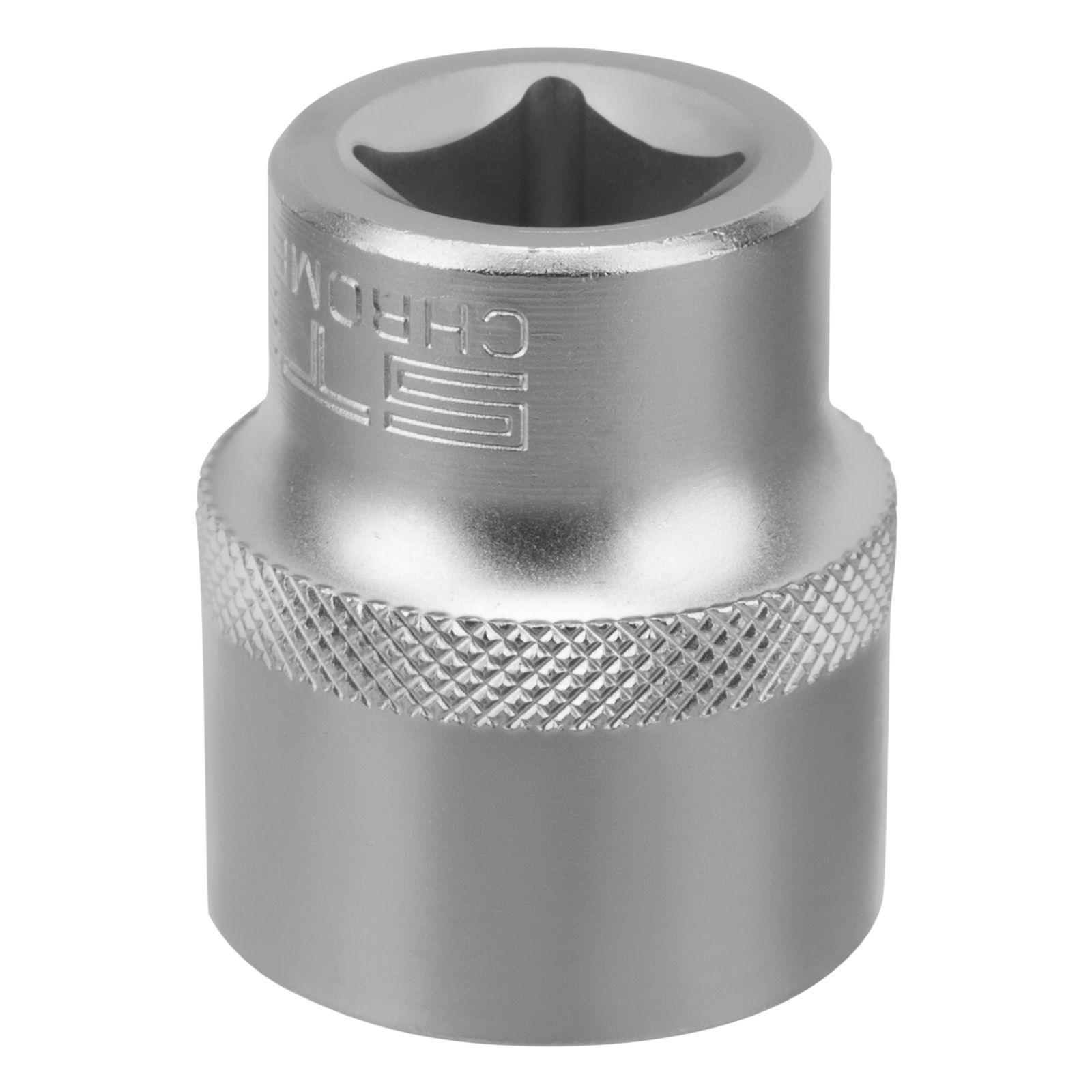 Головка торцевая, 24 мм, 12-гранная, CrV, под квадрат 1/2", хромированная Stels 13669