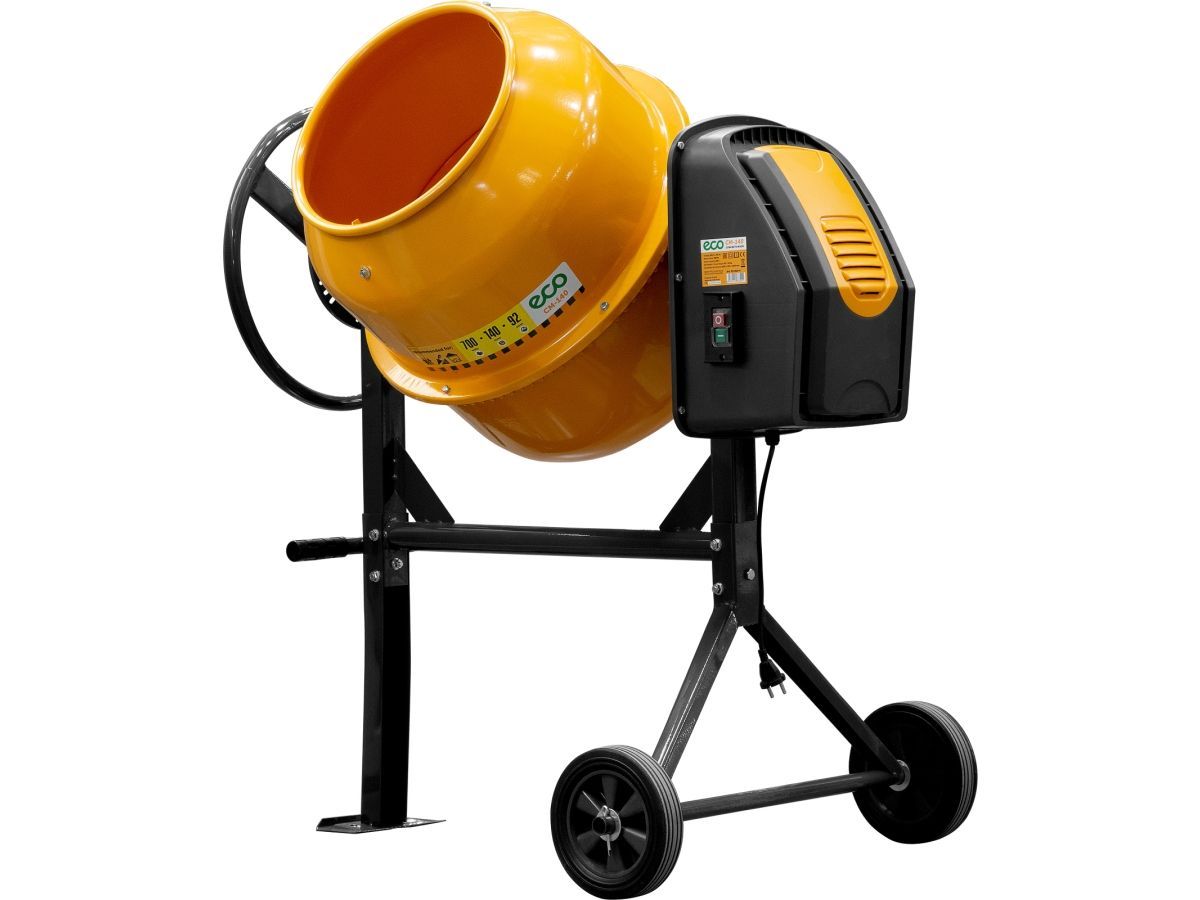 Бетоносмеситель CM-140 (объём 140/92 л, 700 Вт, 230 В, вес 43 кг) ECO EC3410-4