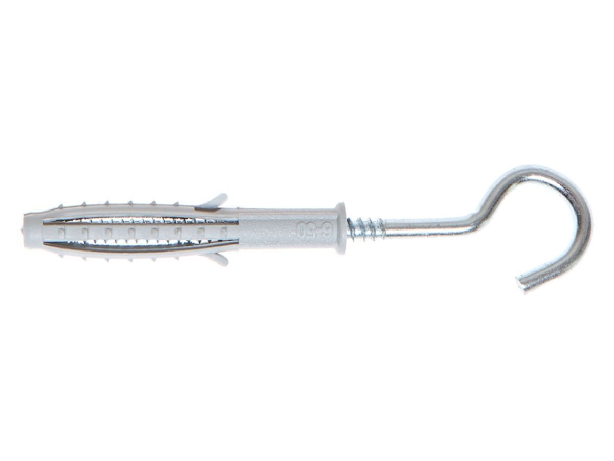 Дюбель с С-образным крючком 10х50 mm (10 шт) STARFIX SMP1-22628-10