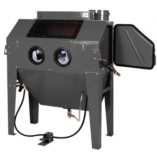 Пескоструйная камера с электродвигателем для очистки воздуха (420л, 220В, 340л/мин, 3.4-8.5атм) пнев...Rock FORCE RF-SBC420