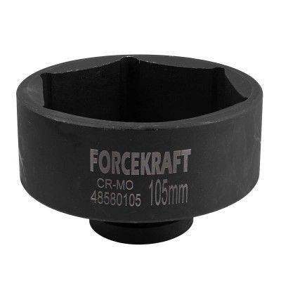 Головка ударная глубокая 1", 105мм (6гр.)  FORCEKRAFT FK-48580105